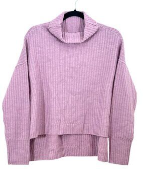 Christy Lynn Everly Cowl Sweater Lilac Small NWOT